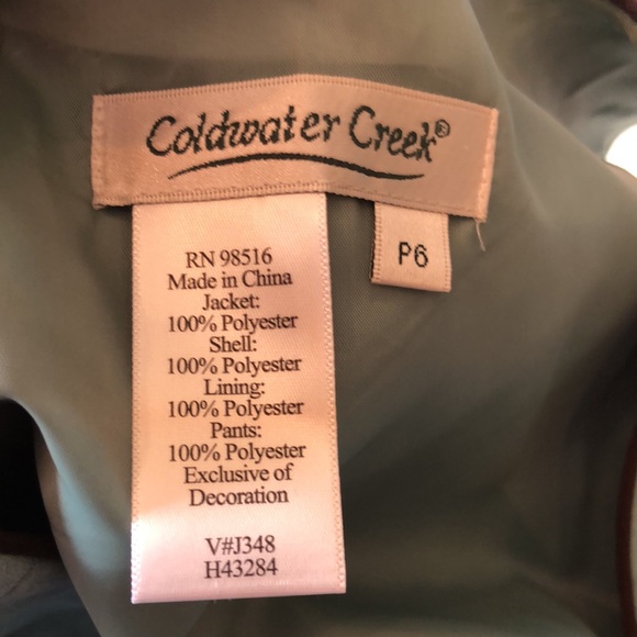 Coldwater Creek faux suede beaded top - Picture 7 of 8